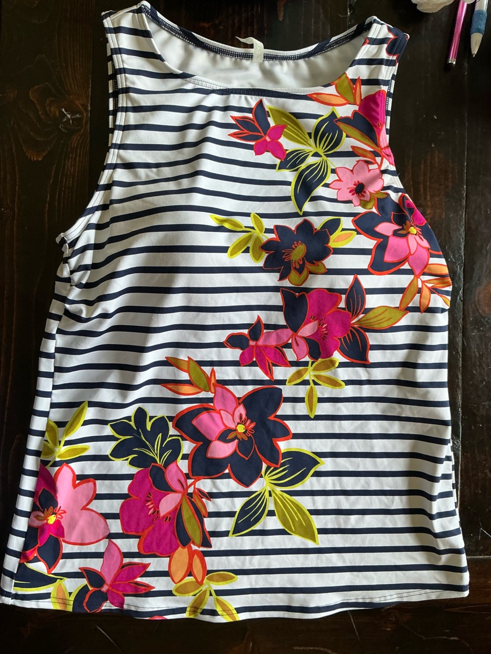 Land’s End Tankini Top only, M